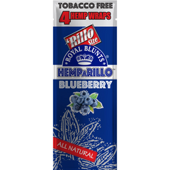 Royal Blunts Hemparillo Wraps Multiple Flavours (Pack of 4 wraps)
