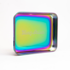 Blazy Susan Metal Rolling Tray- MEDIUM