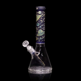 Space Odyssey Beaker Bong in Color (MK-034)