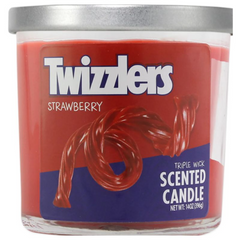Candle Twizzlers Strawberry - Available in 3oz and 14oz