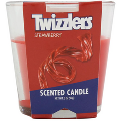 Candle Twizzlers Strawberry - Available in 3oz and 14oz