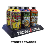 Techno Small Spray Can Torch Lighters - Assorted Styles