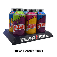 Techno Small Spray Can Torch Lighters - Assorted Styles