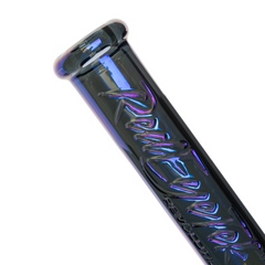 Red Eye Glass 19" 7mm Thick Revolution Dual Chamber Water Pipe