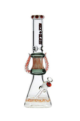 17" Nice Glass Crowned Diablo Bong