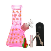 8" Daisy Dream Glass Bong