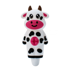 4” Cow Silicone Handpipe
