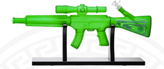 24” Gun Bong with Wooden Stand