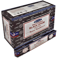 Black Opium Scented Satya Incense - 15G
