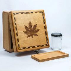 allinbud Engraved Box Large - SmokeTime