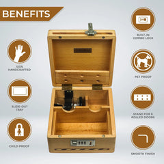 allinbud Engraved Box Large - SmokeTime