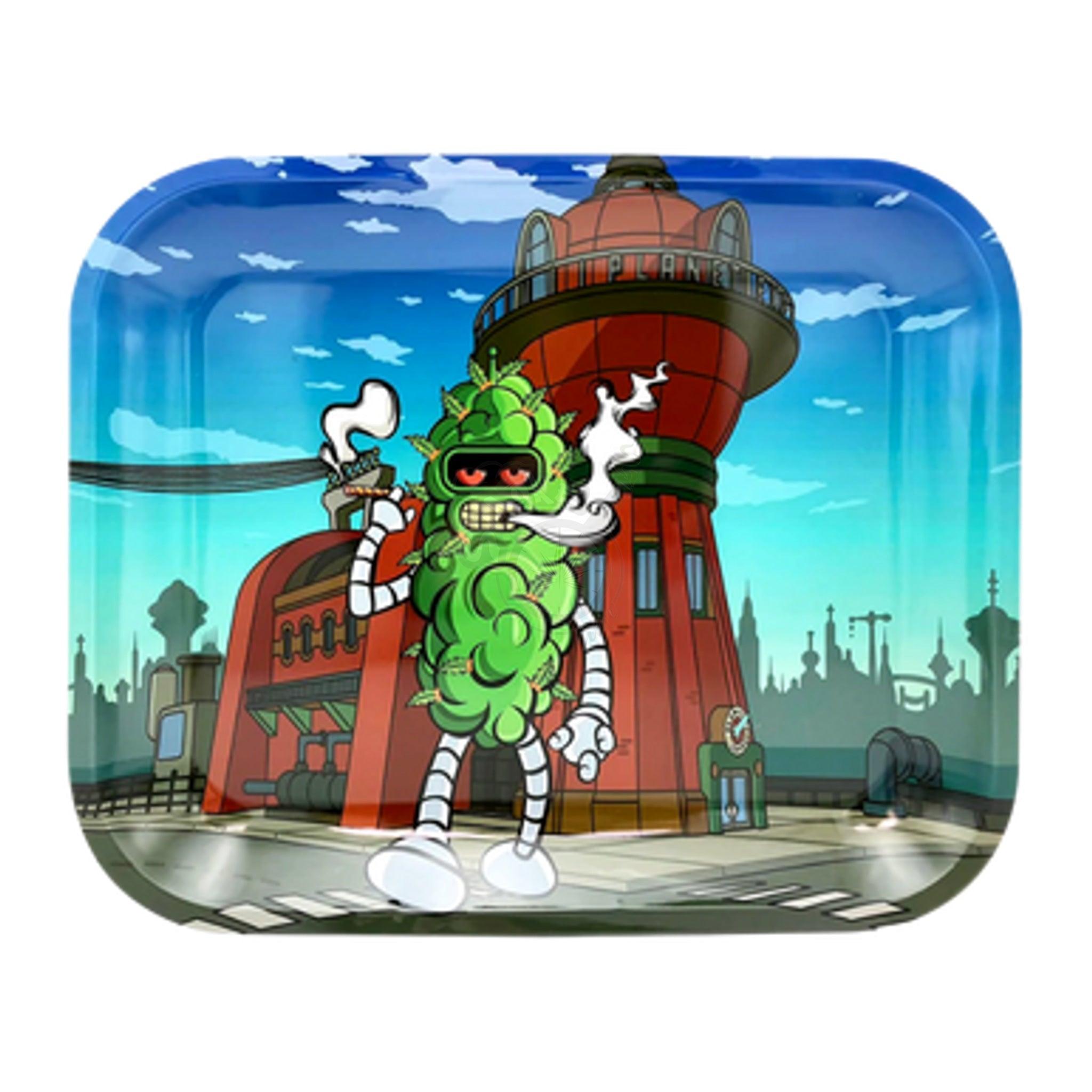 Bender Weedarama Metal Rolling Tray - Large - SmokeTime