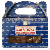 Nag Champa Backflow Cones (Satya) - Box Of 24