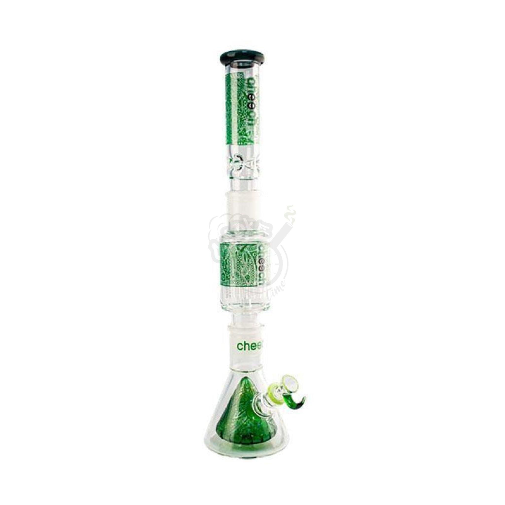 Cheech Build-A-Bong Set Beaker 23" Tall 3-piece Beaker-In-Beaker with Bowl (CHE-152) - SmokeTime