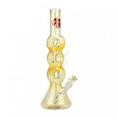 Cheech & Chong Glass 16" Moe Money Triple Donut Tube (CC116) - SmokeTime