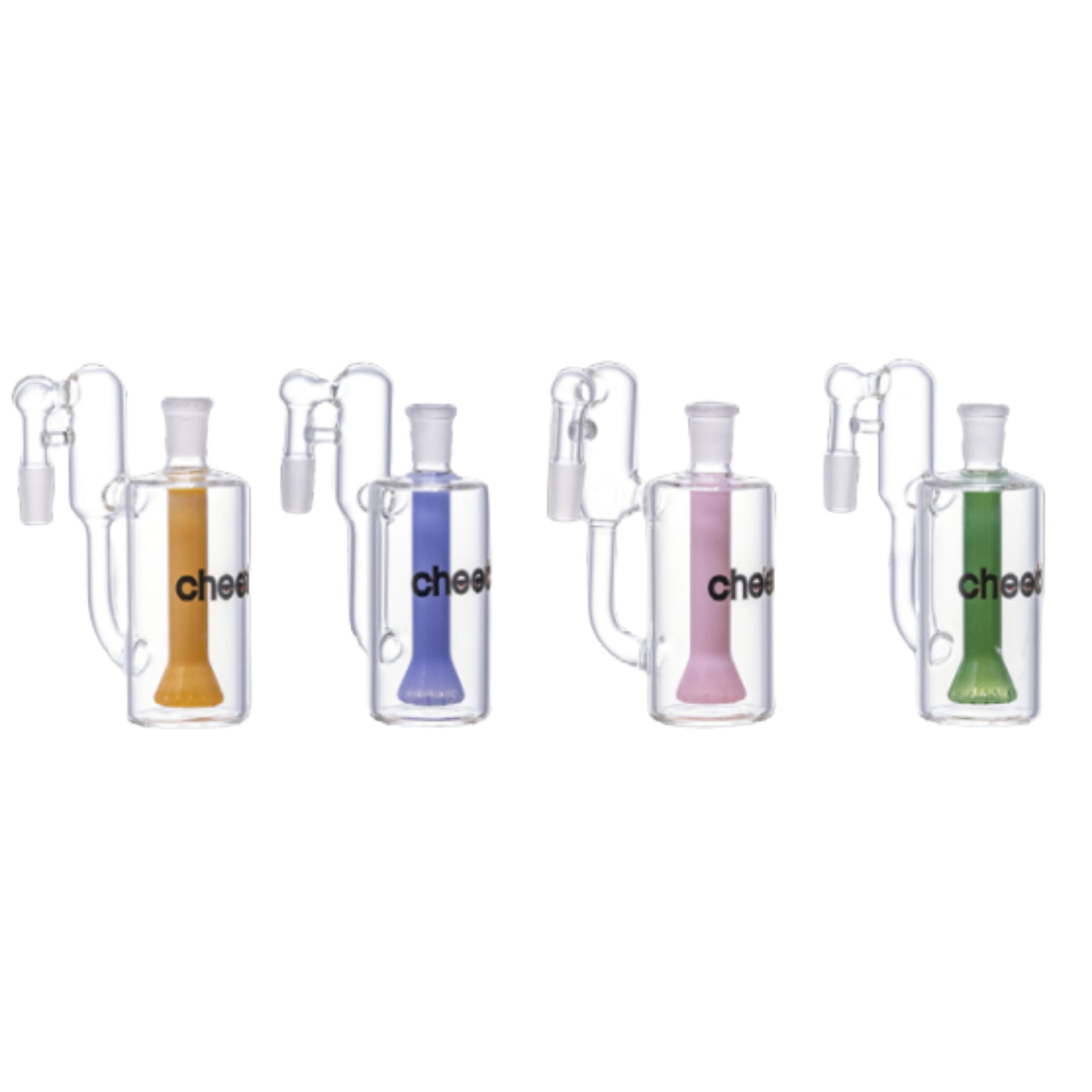 Cheech Glass 14mm 90* Recycler Ashcatcher (CH-ASH-012) - SmokeTime