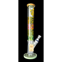 Cheech Glass 17" Multi Color Straight Tube (CHE-245) - SmokeTime
