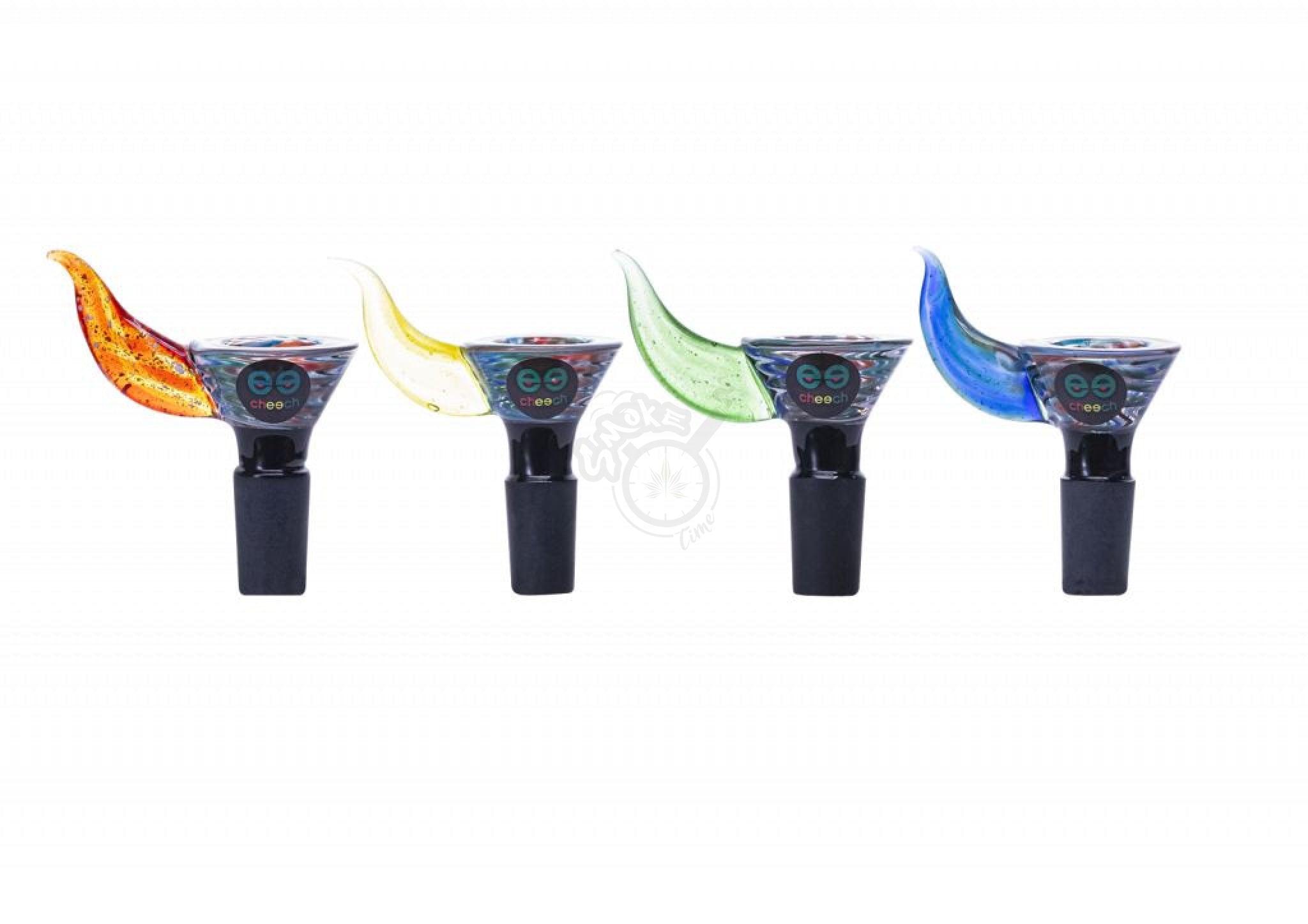 Cheech Glass Colorful Horn Bowl (Bowl-067) - SmokeTime