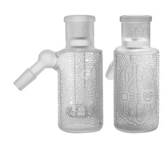 Cheech Glass Sandblasted Ashcatcher (CHB-217-2) - SmokeTime