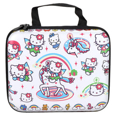 Cute Kitty Juicebox Glass Water Pipe Smoker's Travel Kit - 7" / 14mm F / Unicorn Kitty
