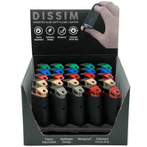 DISSIM Slim Series Inverted Soft Flame Pocket Lighters