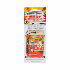 Flower Power Smoke Odor Exterminator Car Air Freshener - SmokeTime
