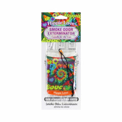 Hippie Love Smoke Odor Exterminator Car Air Freshener - SmokeTime