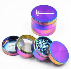 Infyniti Brand Zinc Grinder - SmokeTime