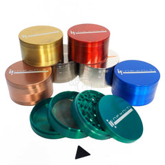 Infyniti Branded Zinc Grinder 56mm (GR5640) - SmokeTime