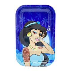 Jasmine Dreams Metal Rolling Tray - Medium - SmokeTime