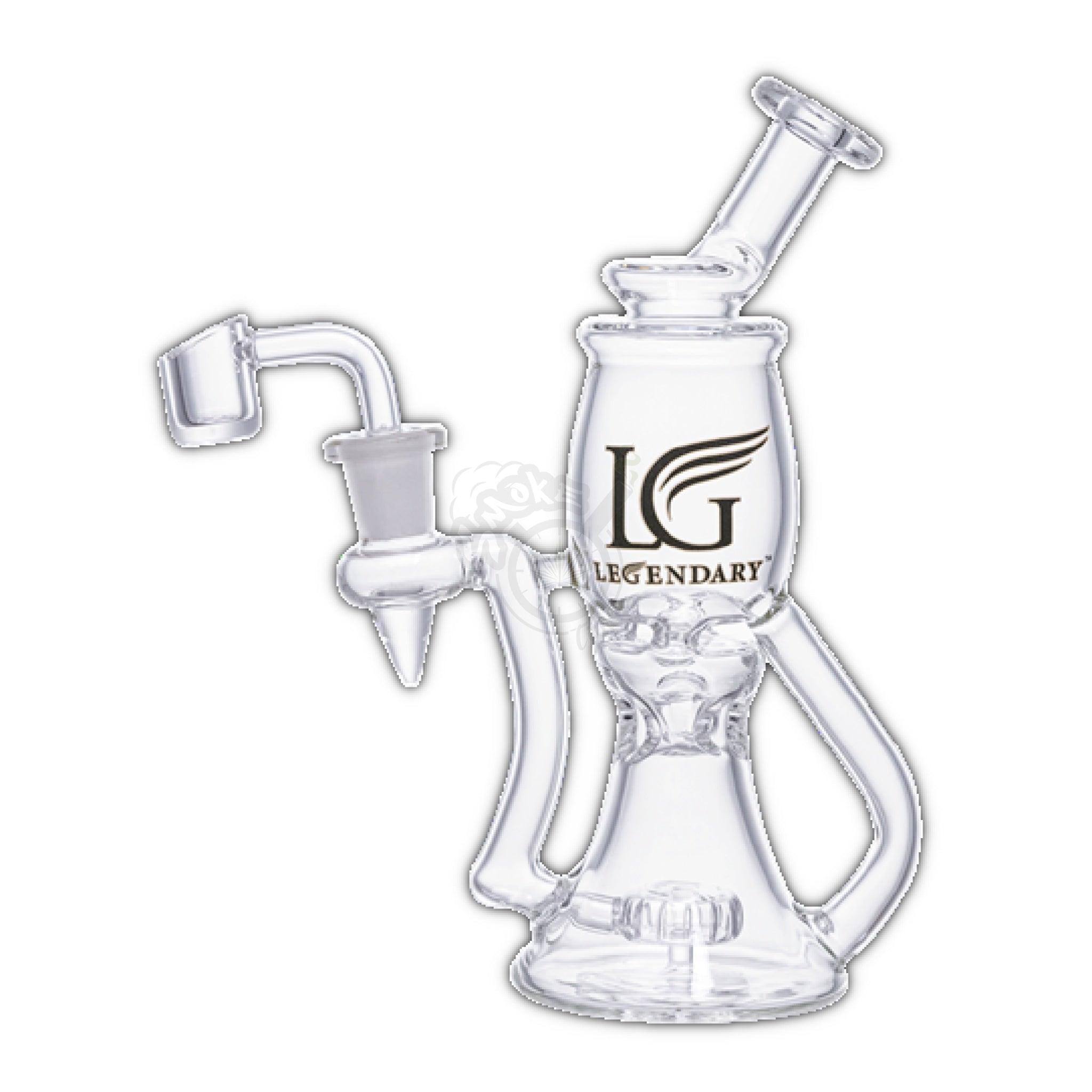 Legendary 8" Recycler (LG-327) - SmokeTime