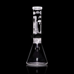 Milkyway Glass 14" Midnight Beaker (MK-001) - SmokeTime