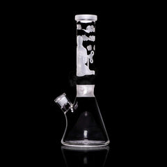 Milkyway Glass 14" Midnight Beaker (MK-001) - SmokeTime