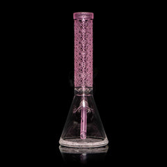 Milkyway Glass 15" Pink X-Morphic: Evo Beaker (MK-011) - SmokeTime
