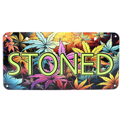 Novelty Embossed Metal License Plate - 12"x6"