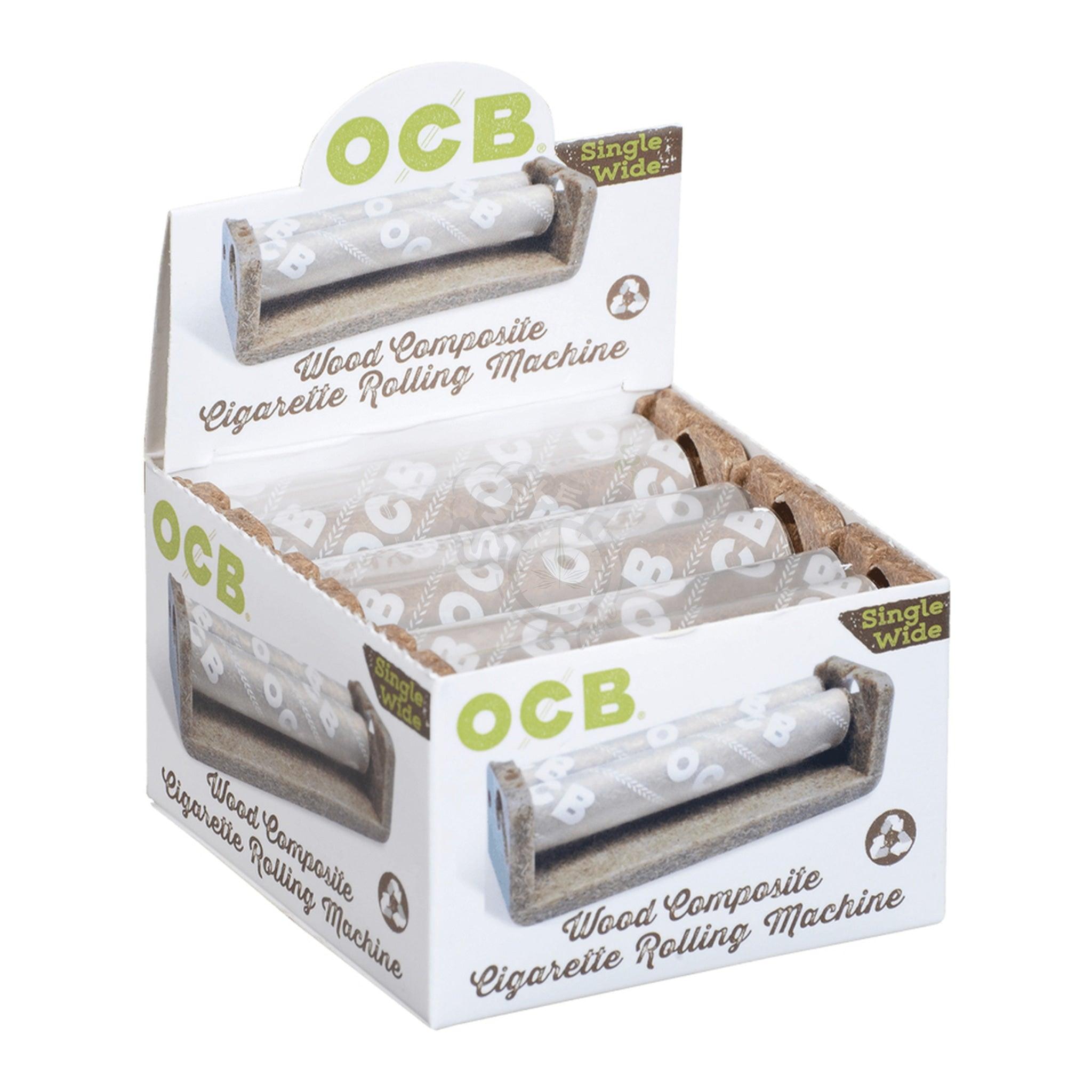 OCB Plant Composite Roller Single Wide 70mm - SmokeTime