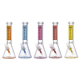 OG Original 14" Color Decal 7mm Beaker (OG-590) - SmokeTime