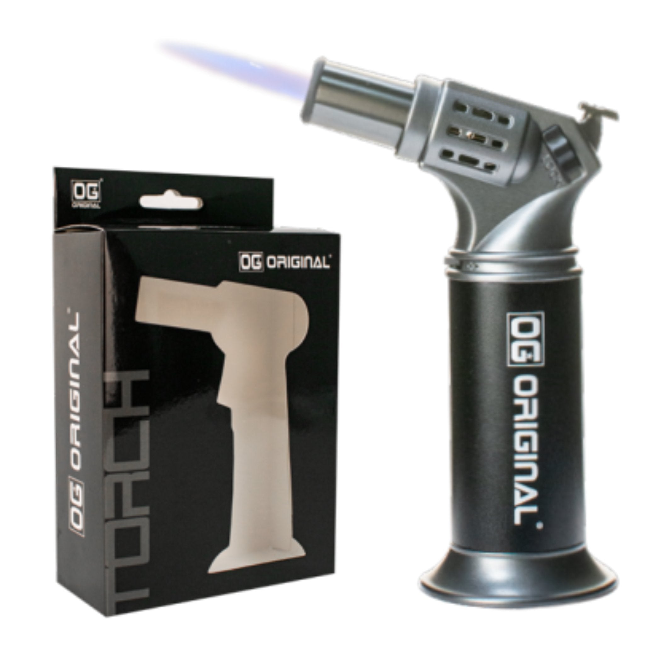 OG Original 5” Single Flame Butane Torch (TR-011) - SmokeTime