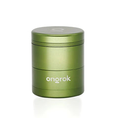 Ongrok 63mm Flower Petal Toothless Grinder with Storage