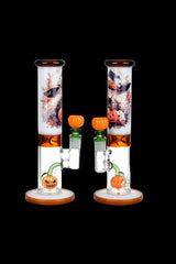Pulsar Anime Halloween Straight Tube Glass Water Pipe