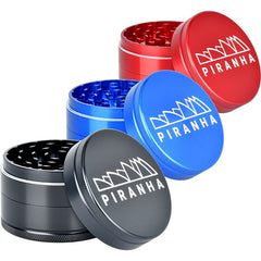 Piranha Grind-and-Store Aluminum Grinder - 3pc / 2.2"
