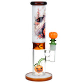 Pulsar Anime Halloween Straight Tube Glass Water Pipe