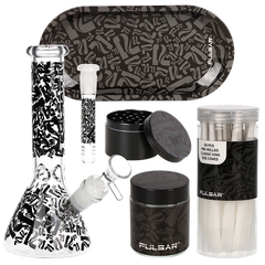 Pulsar Design Series Beaker Water Pipe V2 Smokers Kit - 7.75" / Pulsar Camo