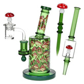 Pulsar Greatest Hits Series Glow Dab Rig Kit - Shroomiez / 8" / 14mm F