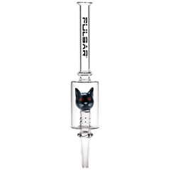 Pulsar Superstitious Kitty Glass Dab Rig Set - 8" / 14mm F