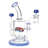 Pulsar Glow VW Bus Glass Dab Rig Set - 8.5" / 14mm F
