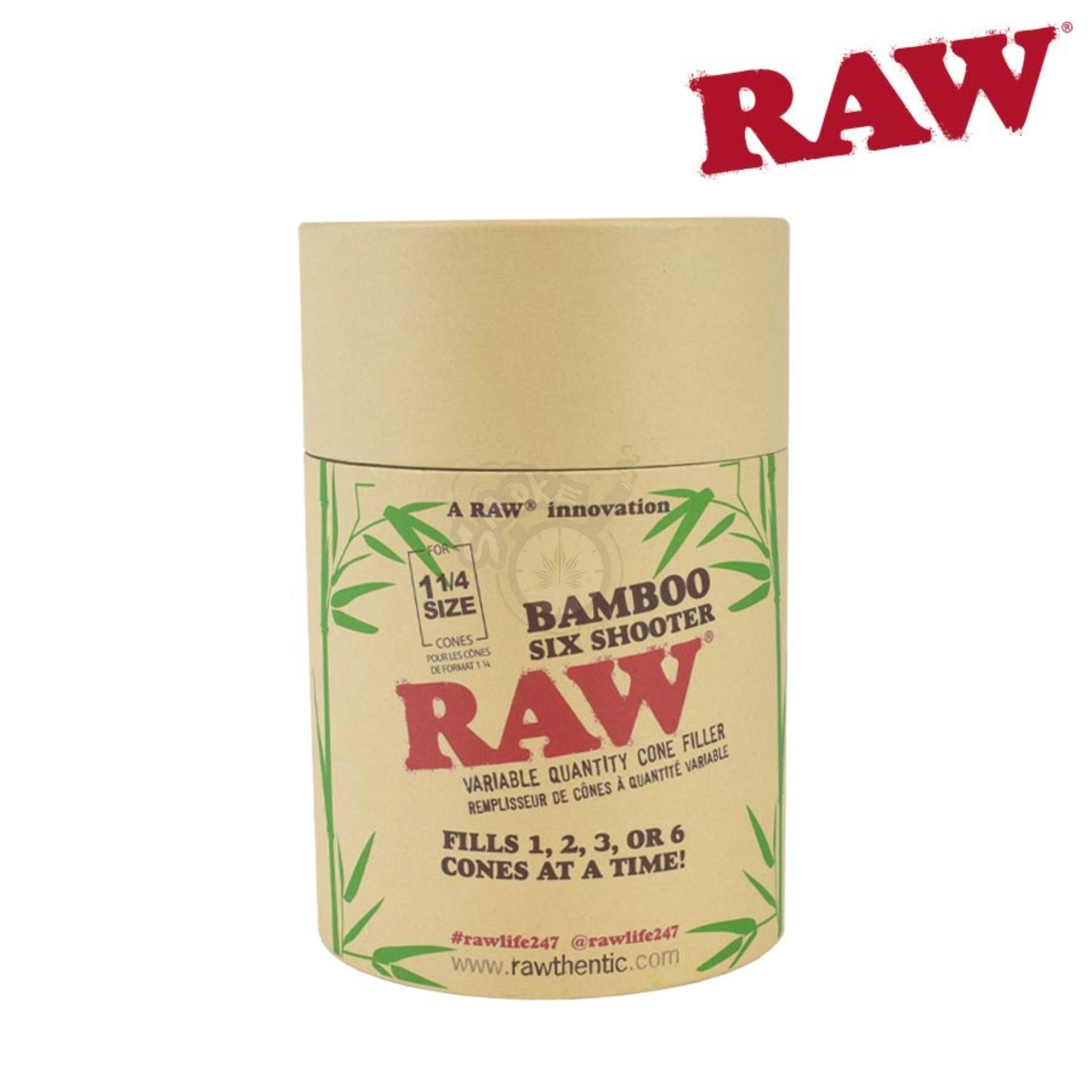 RAW BAMBOO SIX SHOOTER 1¼ - SmokeTime
