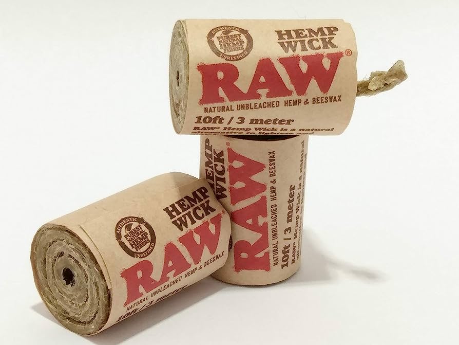 Raw Hemp Wick 10 FT - SmokeTime