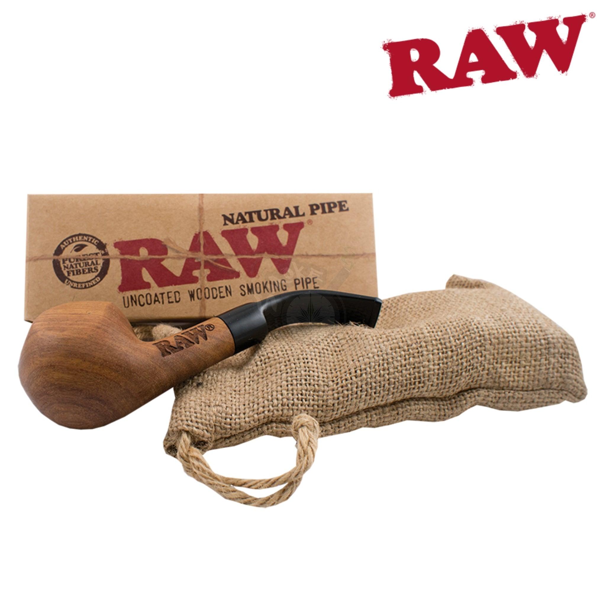 Raw Wooden Handpipe - SmokeTime