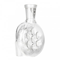 Red Eye Glass 14mm 90 Degree Swiss Dry Catcher - SmokeTime